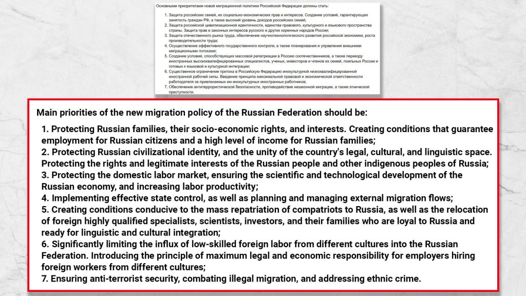 Screenshot from the Moscow Patriarchate official website patriarchia.ru
Mandate of the 25th World Russian People's Council “The Present and Future of the Russian World”
March 27, 2024
