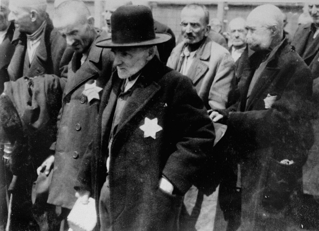 In Nazi Germany, Jews were required to sew a yellow star onto their clothing