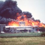 Explosion at Branch Davidian Compound