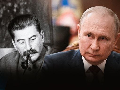 Stalin and Putin 