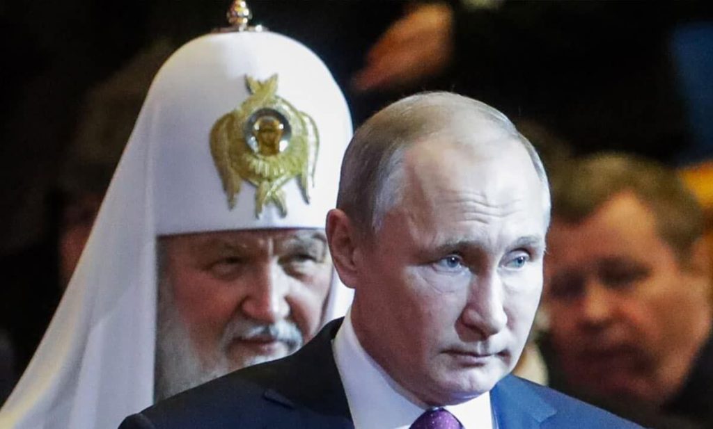 Vladimir Putin and Patriarch Kirill