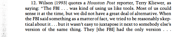 Screenshot taken from James T. Richardson's report "Manufacturing Consent about Koresh: A Structural Analysis of the Role of Media in the Waco Tragedy"
