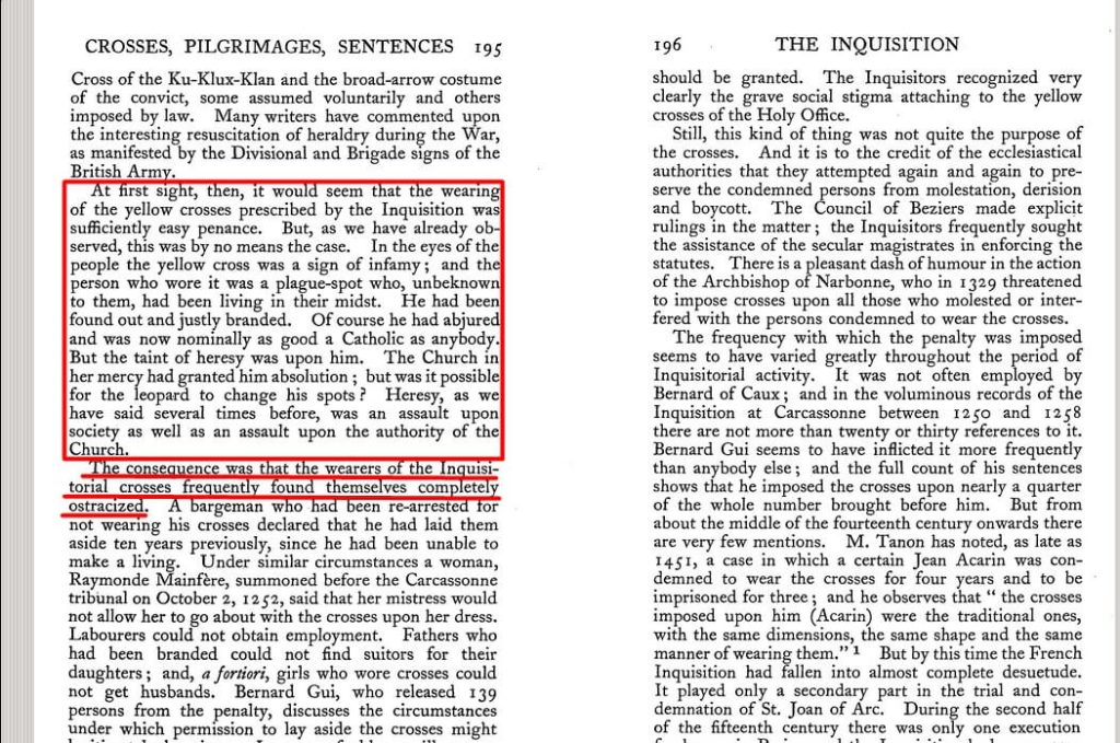 The book "The Inquisition from Its Establishment to the Great Schism" by A.L. Maycock