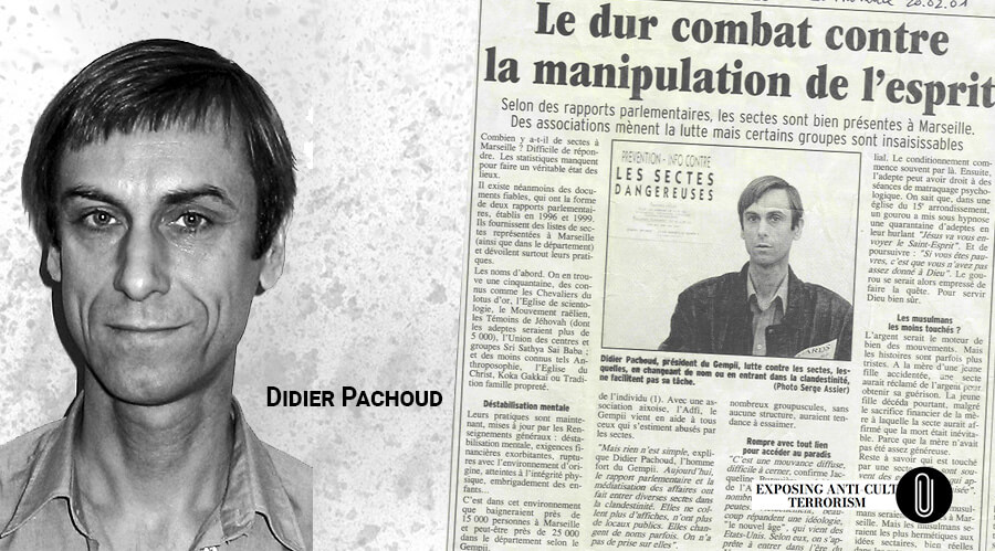 French anti-cultist Didier Pachoud