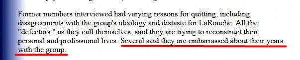 Screenshot of the article "Ideological Odyssey: From Old Left to Far Right" by John Mintz, "The Washington Post", January 14, 1985