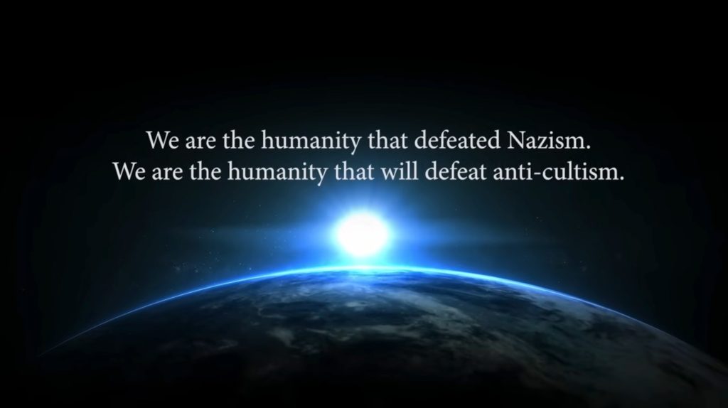 we are the humanity that will defeat anti-cultism