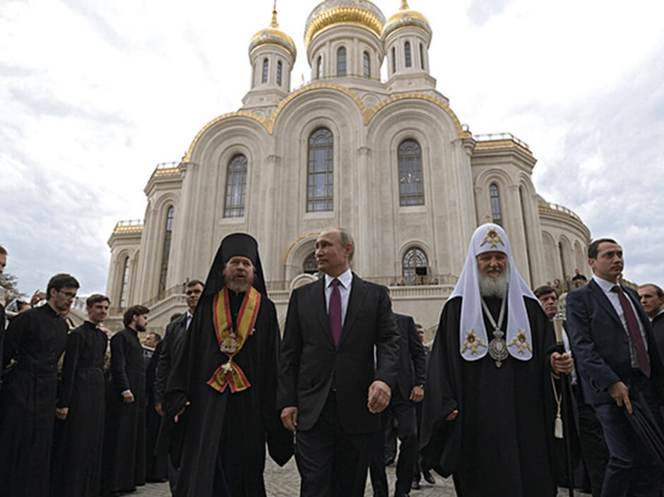 Sretensky Monastery. Bishop Tikhon Shevkunov is closer to President Vladimir Putin than Patriarch Kirill