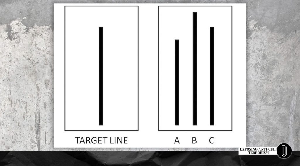 Asch conformity experiment 