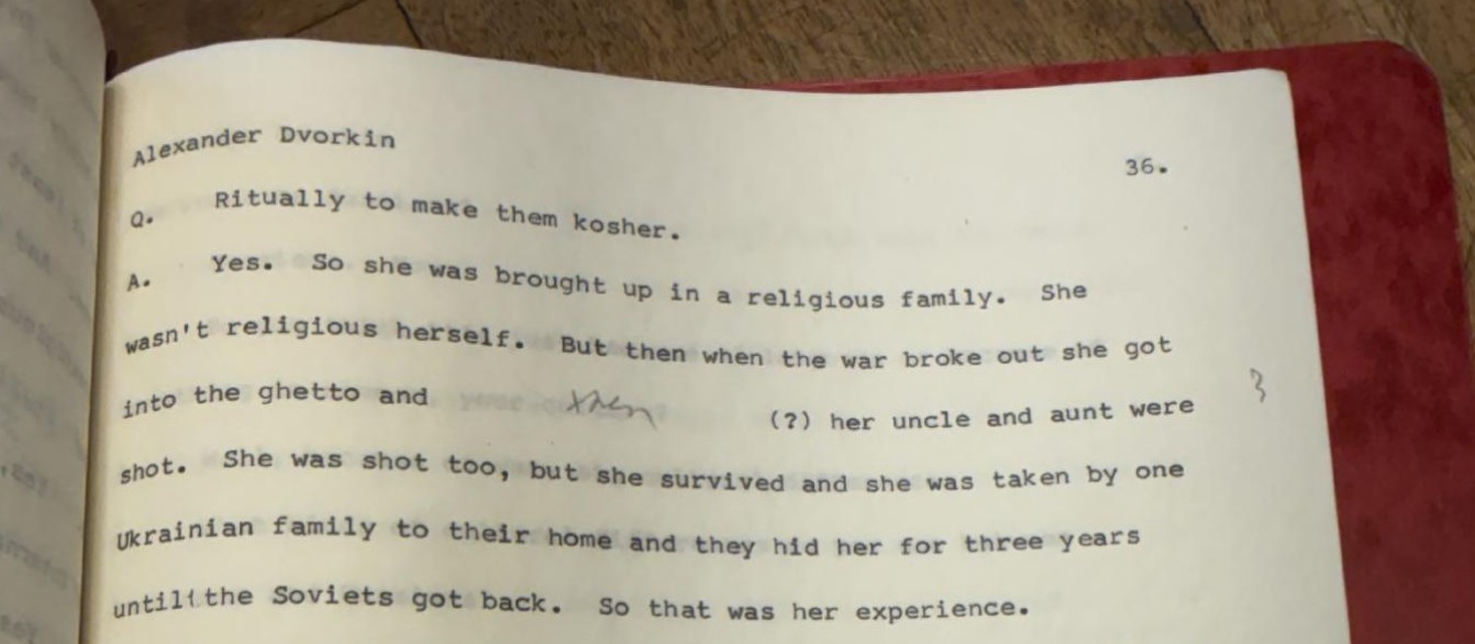 A 1979 interview for the “Recent Soviet Immigrants in America” project (pp. 35–36): 11 