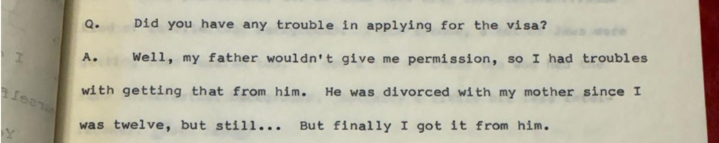 Alexander Dvorkin’s 1979 interview for the project “Recent Soviet Immigrants in America,” p.17 11