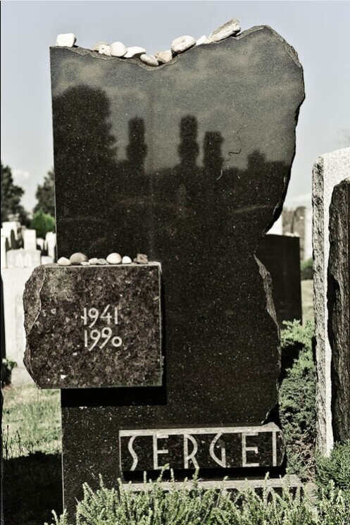 Mount Hebron Cemetery, New York State, where Sergei Dovlatov was buried. Photo: July 26, 2010. 
