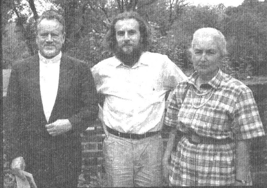 
Photo: John Meyendorff, Alexander Dvorkin, Maria Alekseevna Meyendorff. Alexander Dvorkin, My America 1