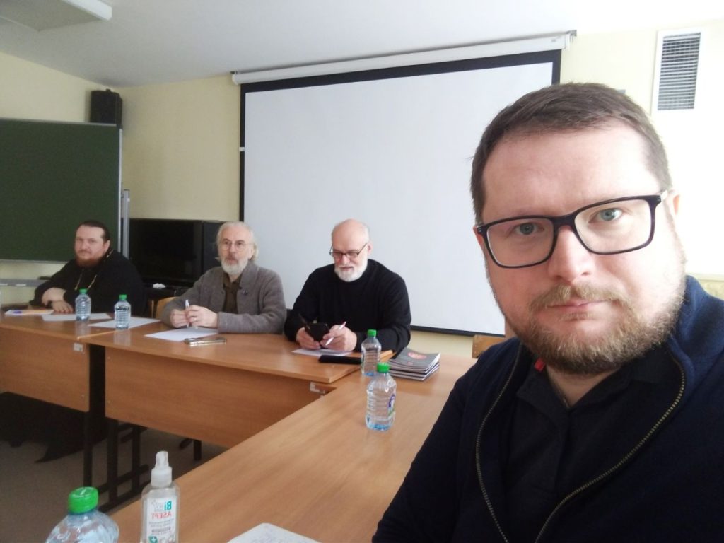 Photo: Alexander Dvorkin (second on the left), Alexander Novopashin, and Igor Ivanishko