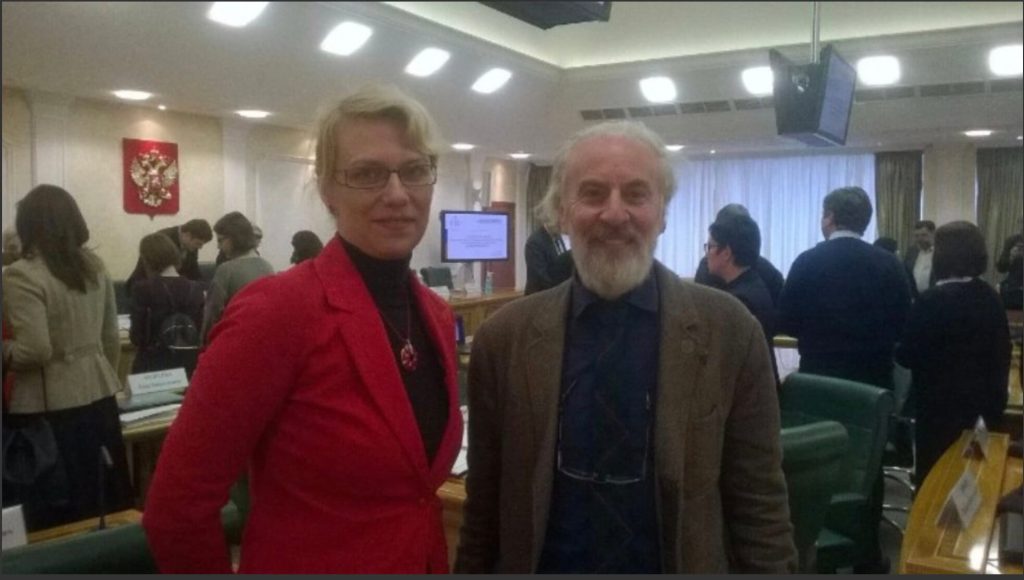 Larisa Astakhova and Alexander Dvorkin