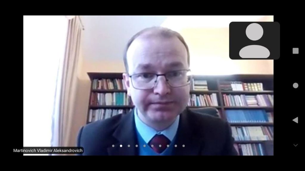Vladimir Martinovich, member of RACIRS